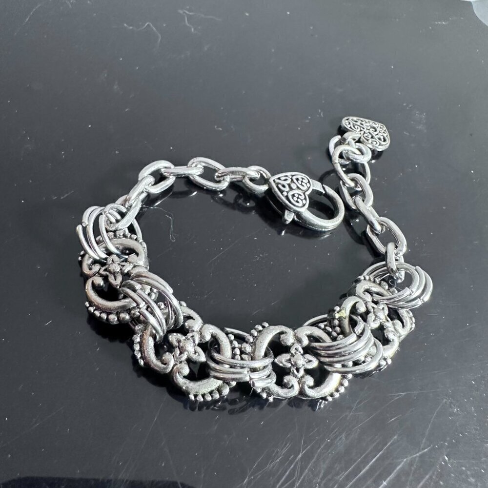 Chainmaille Bracelet Chain Mail Handmade Silver Link Bracelet Medium Gift NWT - Picture 5 of 10
